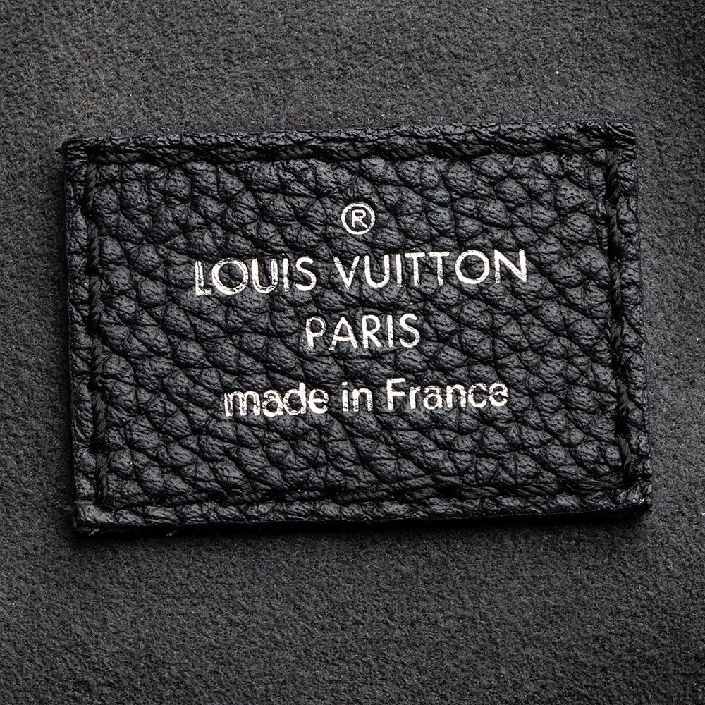 Louis Vuitton Mahina Leather Haumea Satchel (SHF-21619)