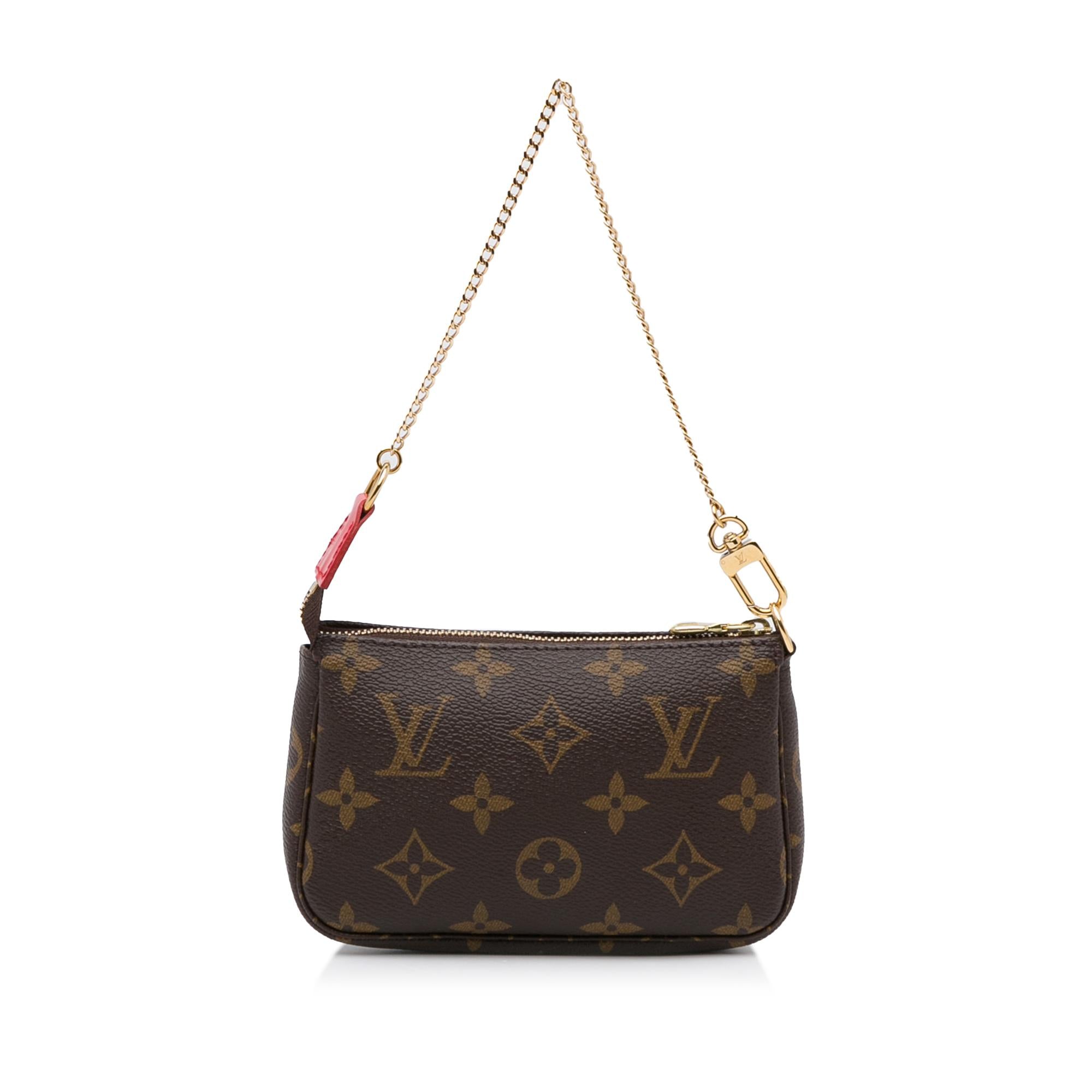Louis Vuitton Mini Monogram Vivienne Christmas Pochette Accessoires (SHG-e2QDWP)