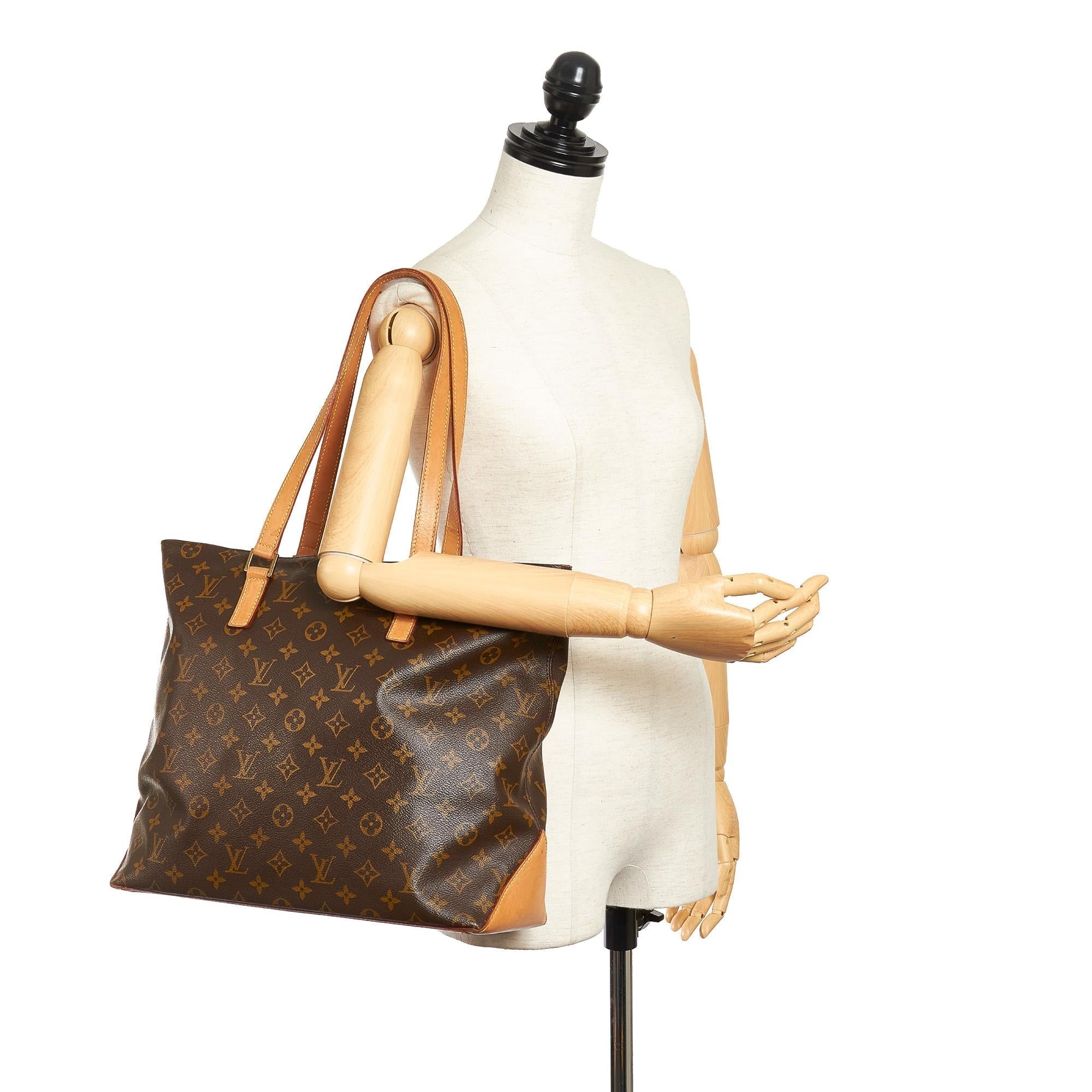 Louis Vuitton Monogram Cabas Mezzo (SHG-32293)