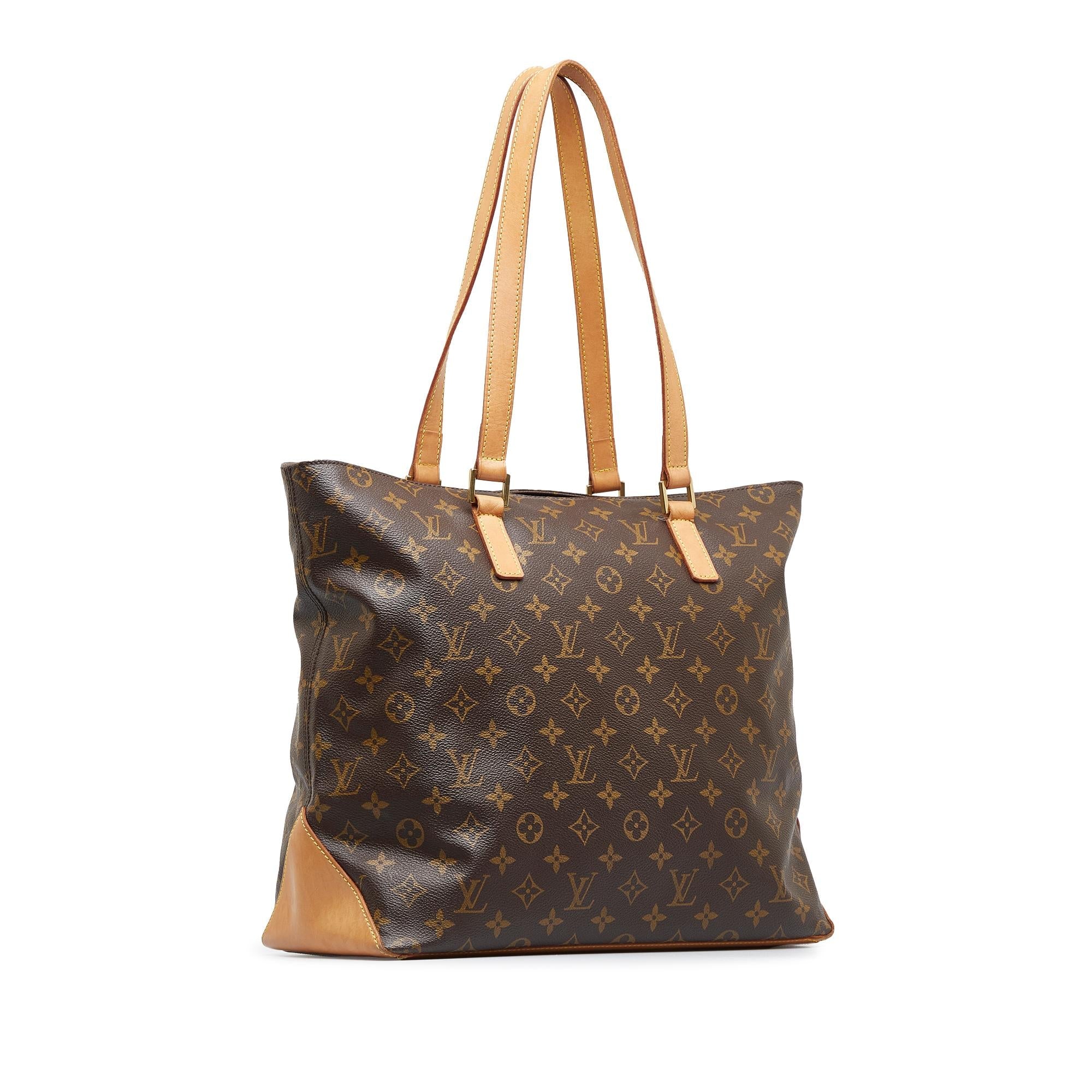 Louis Vuitton Monogram Cabas Mezzo (SHG-cP4k2D)