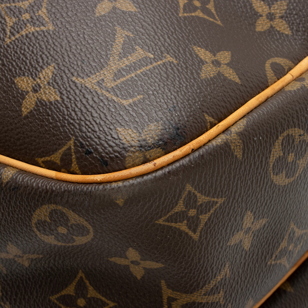 Louis Vuitton Monogram Canvas Alize 24 Heures Weekender - FINAL SALE (SHF-9uumUZ)