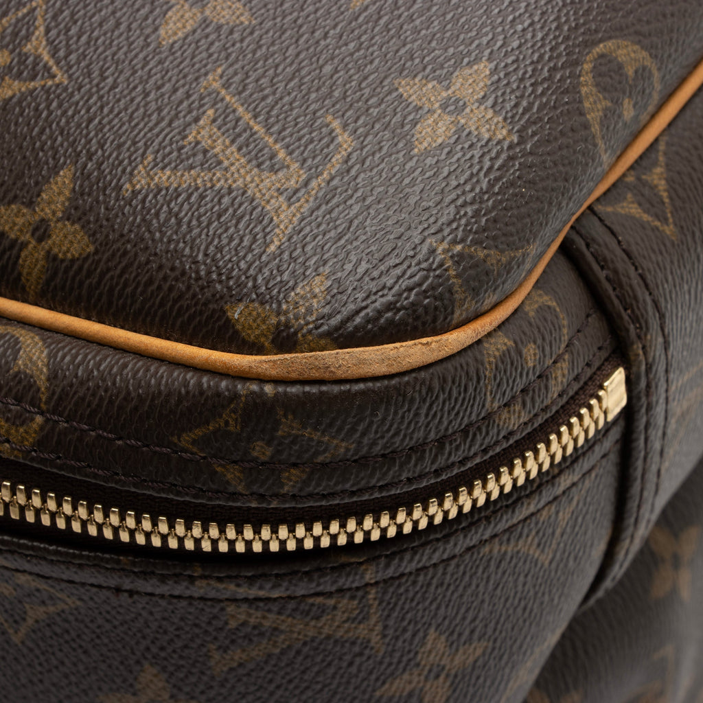 Louis Vuitton Monogram Canvas Alize 24 Heures Weekender - FINAL SALE (SHF-9uumUZ)