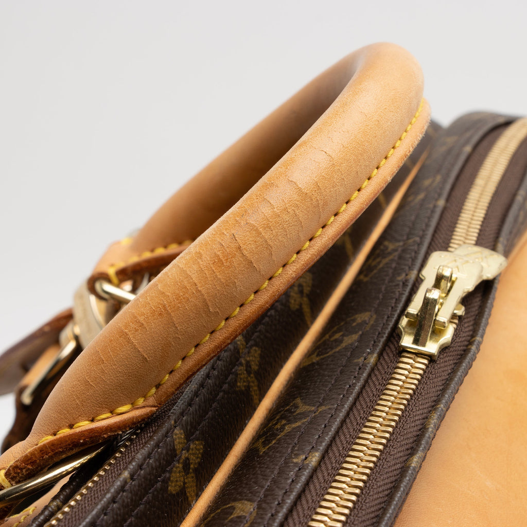 Louis Vuitton Monogram Canvas Alize 24 Heures Weekender - FINAL SALE (SHF-9uumUZ)