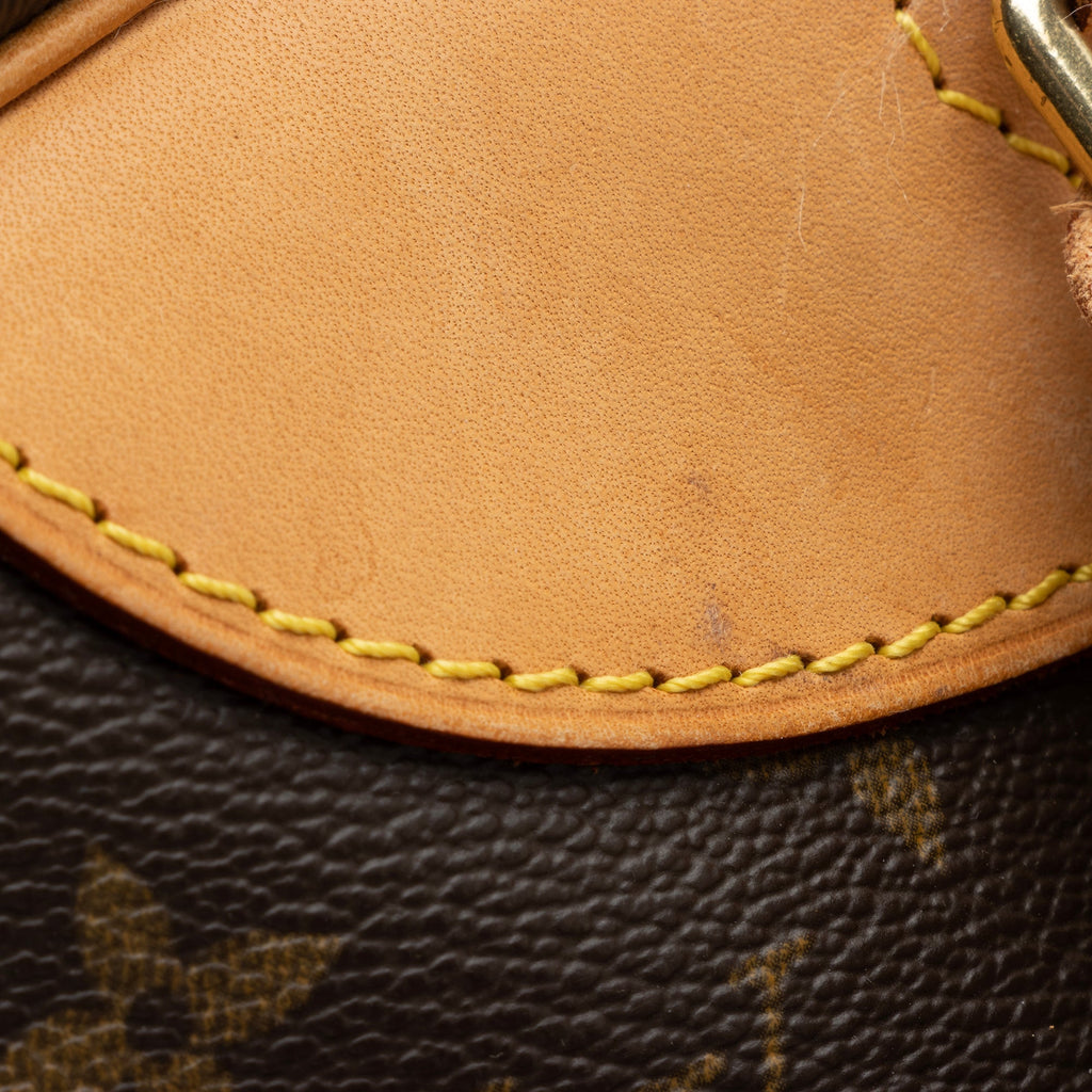 Louis Vuitton Monogram Canvas Alize 24 Heures Weekender - FINAL SALE (SHF-9uumUZ)