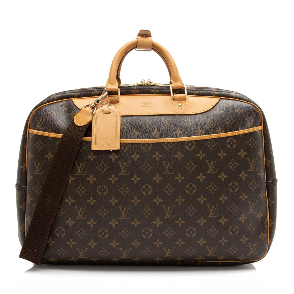 Louis Vuitton Monogram Canvas Alize 24 Heures Weekender - FINAL SALE (SHF-9uumUZ)