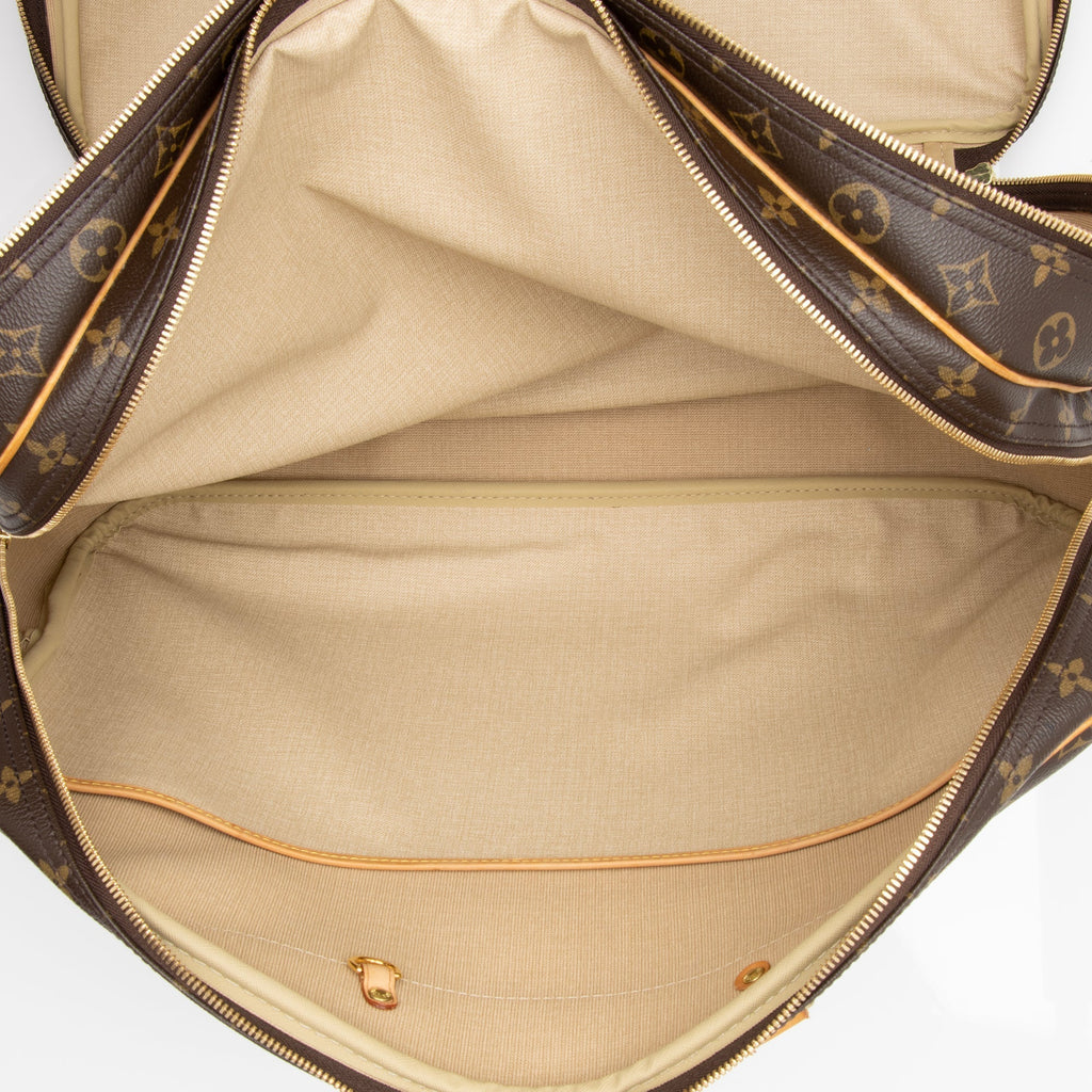 Louis Vuitton Monogram Canvas Alize 24 Heures Weekender - FINAL SALE (SHF-9uumUZ)