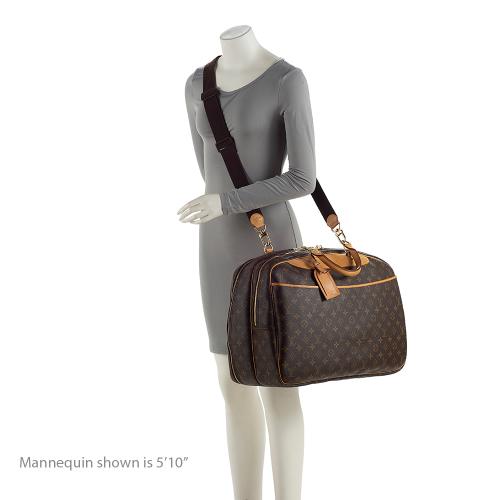 Louis Vuitton Monogram Canvas Alize 24 Heures Weekender - FINAL SALE (SHF-9uumUZ)