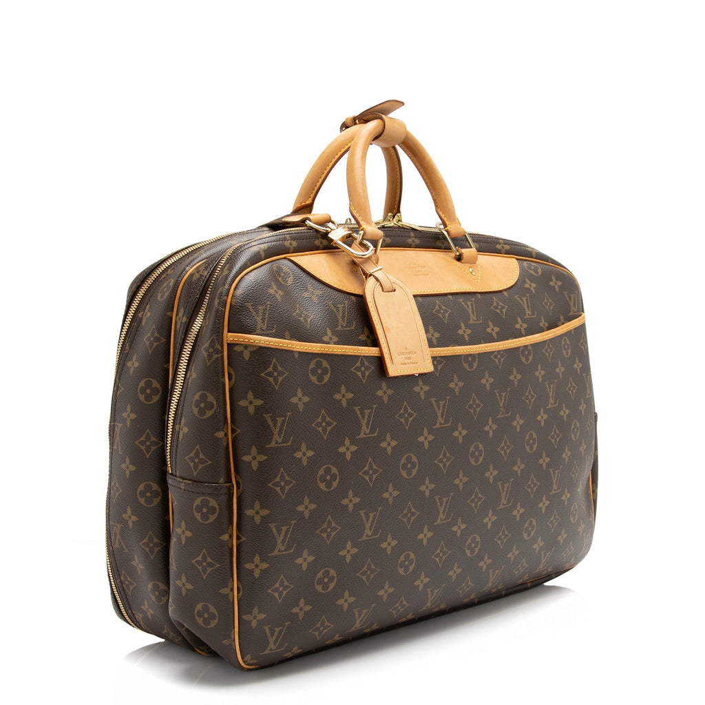 Louis Vuitton Monogram Canvas Alize 24 Heures Weekender - FINAL SALE (SHF-9uumUZ)