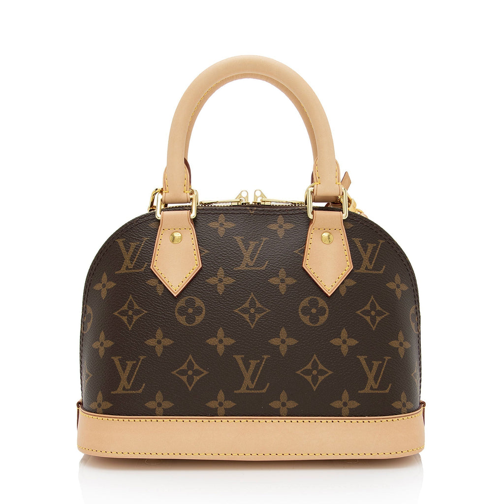 Louis Vuitton Monogram Canvas Alma BB Satchel
