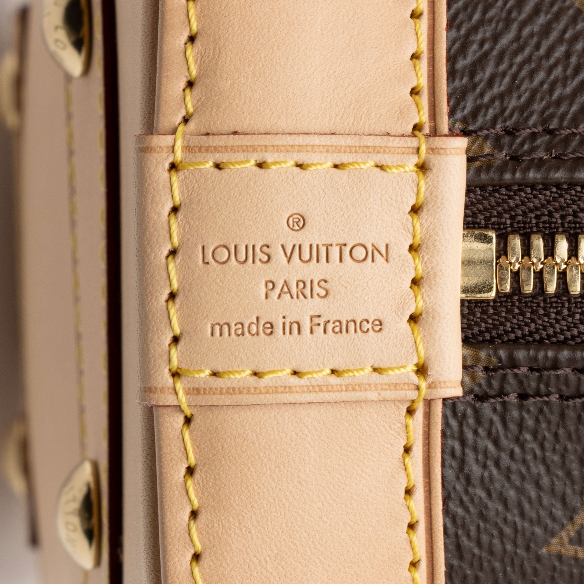 Louis Vuitton Monogram Canvas Alma BB Satchel