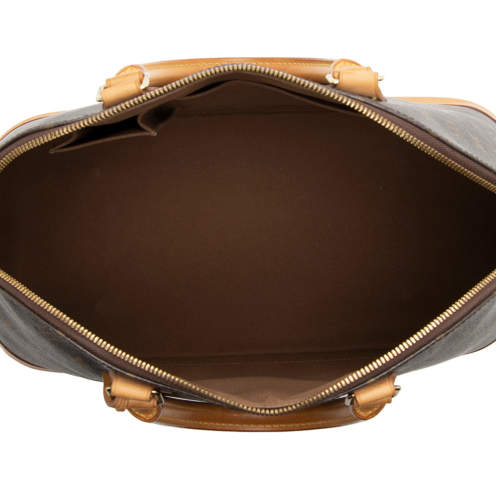 Louis Vuitton Monogram Canvas Alma GM Satchel (SHF-20851)