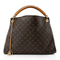 Louis Vuitton Monogram Canvas Artsy MM Shoulder Bag (SHF-20685)