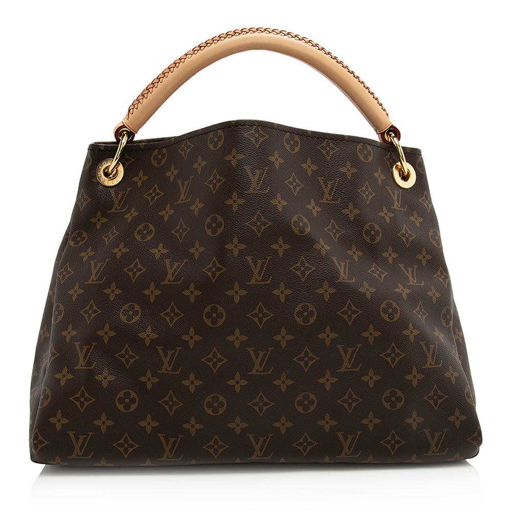 Louis Vuitton Monogram Canvas Artsy MM Shoulder Bag (SHF-20871)