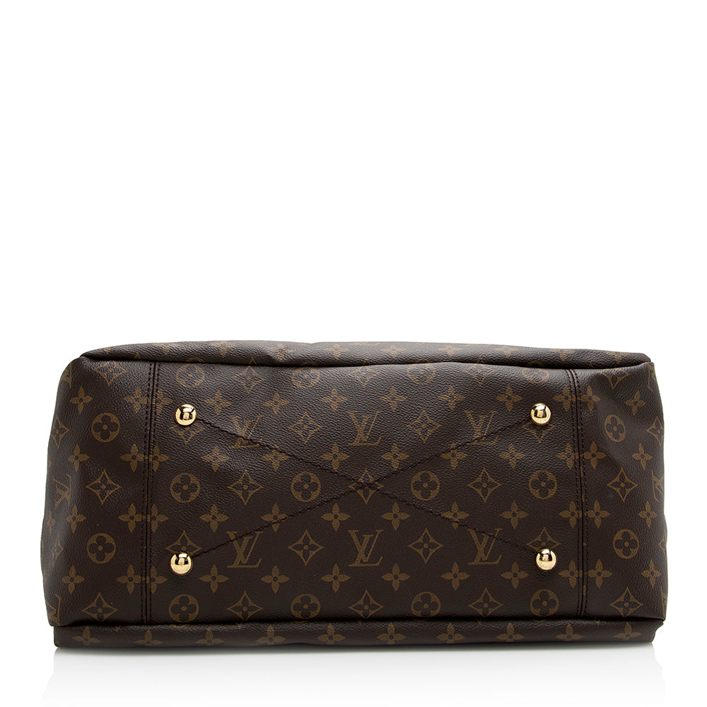 Louis Vuitton Monogram Canvas Artsy MM Shoulder Bag (SHF-20871)