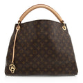 Louis Vuitton Monogram Canvas Artsy MM Shoulder Bag (SHF-20871)