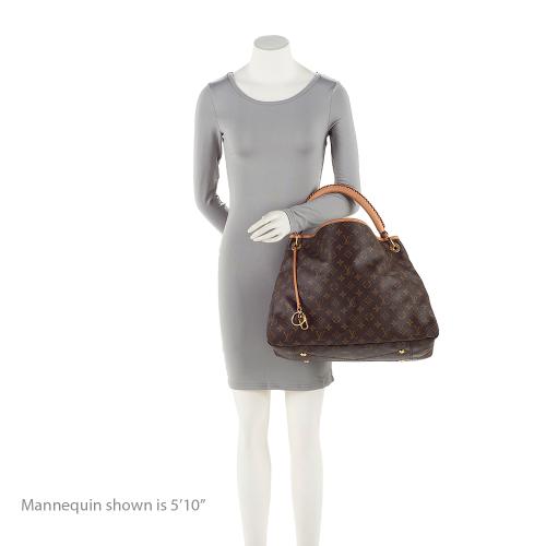 Louis Vuitton Monogram Canvas Artsy MM Shoulder Bag (SHF-20871)