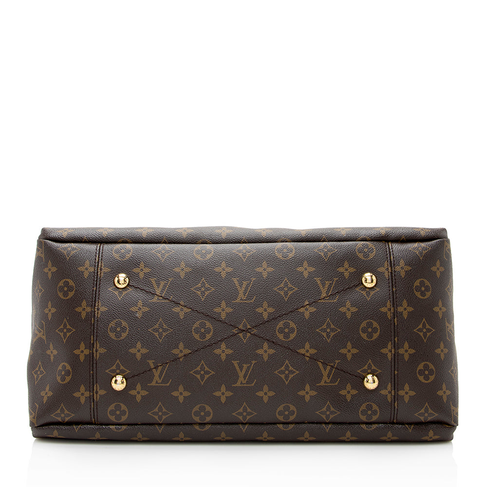 Louis Vuitton Monogram Canvas Artsy MM Shoulder Bag (SHF-21696)