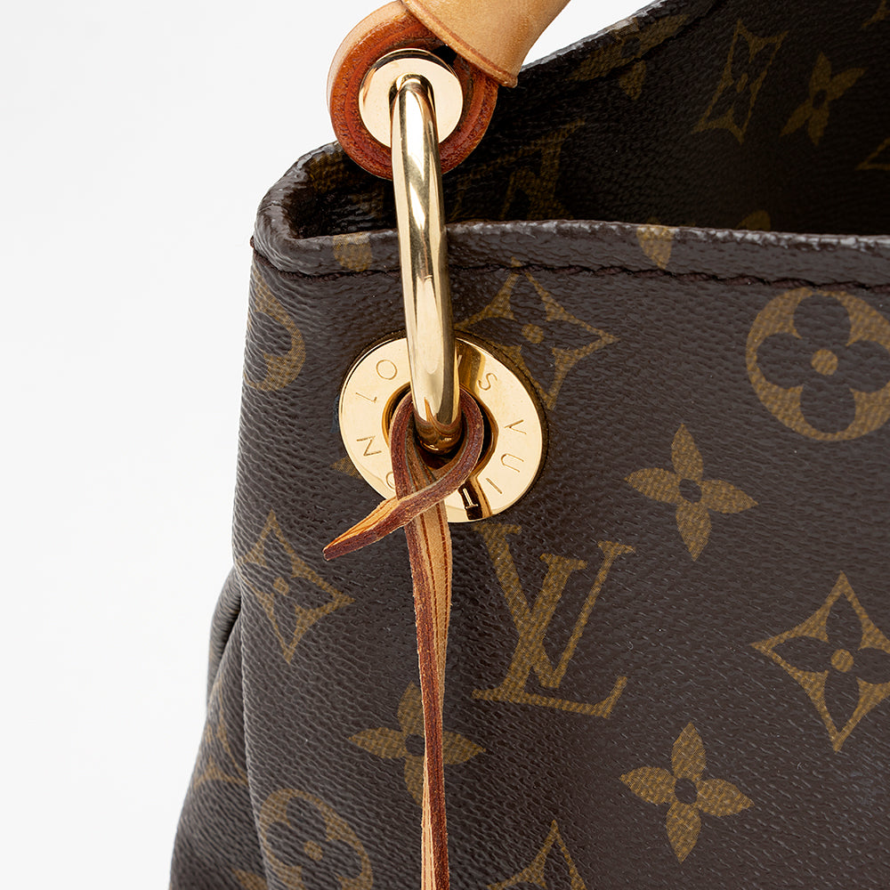 Louis Vuitton Monogram Canvas Artsy MM Shoulder Bag (SHF-21696)