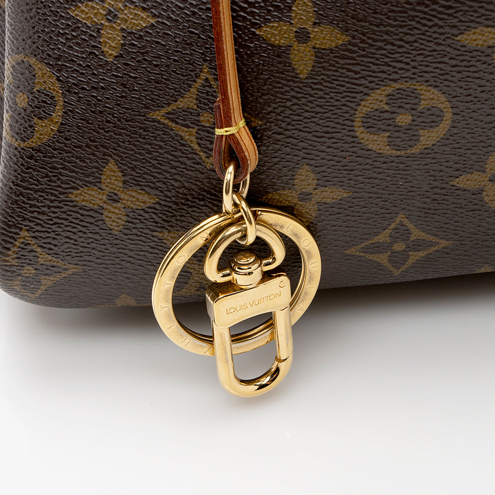 Louis Vuitton Monogram Canvas Artsy MM Shoulder Bag (SHF-21696)