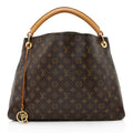 Louis Vuitton Monogram Canvas Artsy MM Shoulder Bag (SHF-21696)