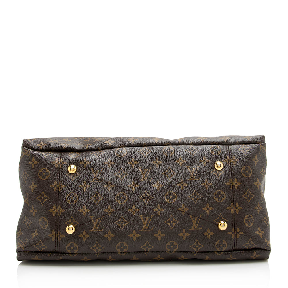 Louis Vuitton Monogram Canvas Artsy MM Shoulder Bag (SHF-22924)