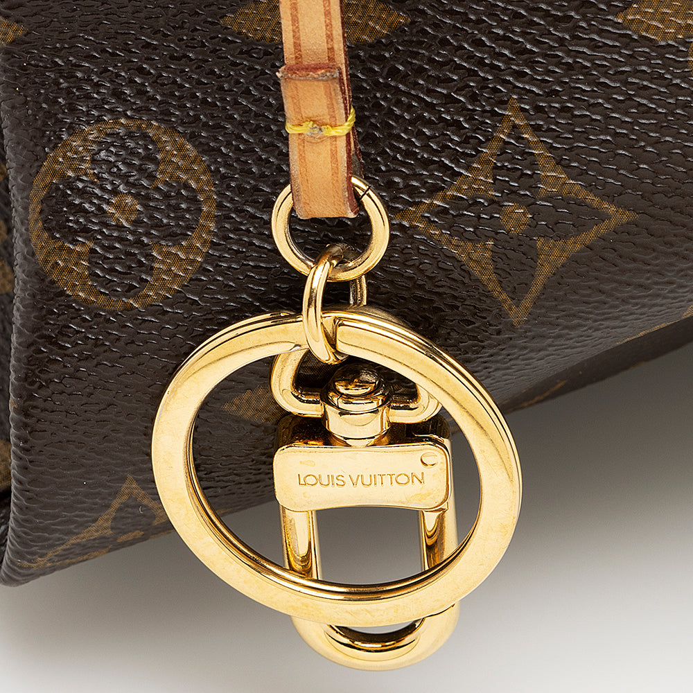 Louis Vuitton Monogram Canvas Artsy MM Shoulder Bag (SHF-22924)