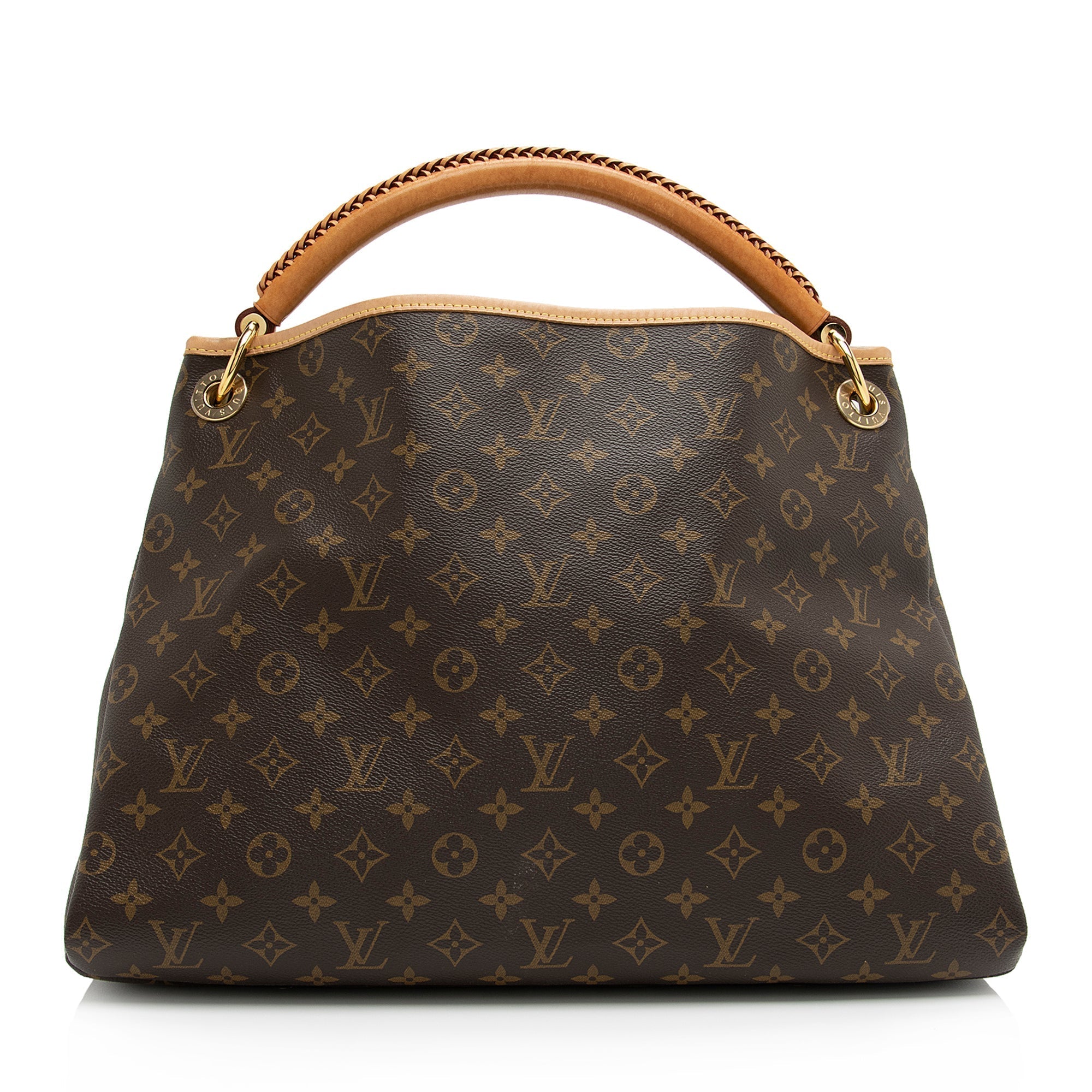Louis Vuitton Monogram Canvas Artsy MM Shoulder Bag (SHF-23748)