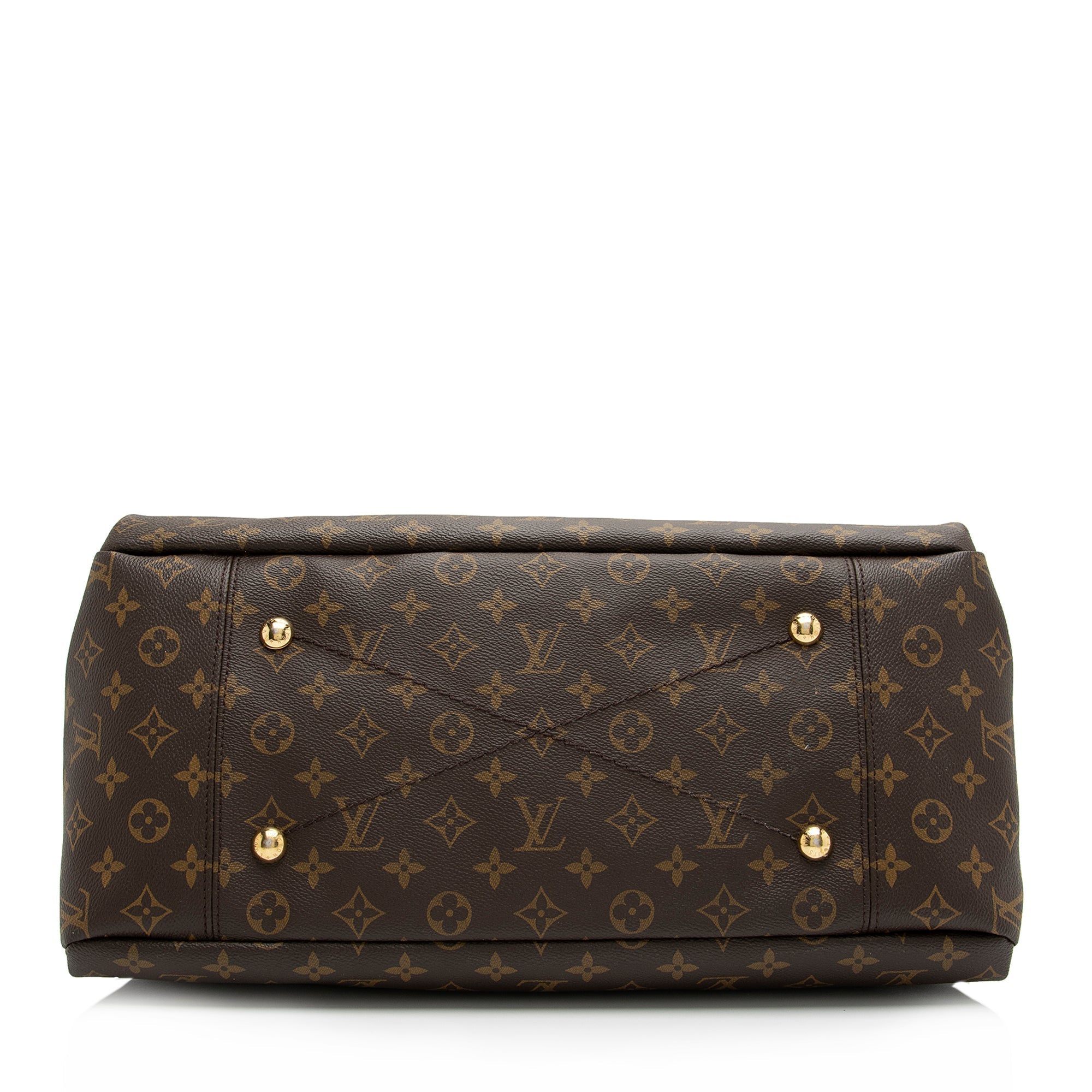 Louis Vuitton Monogram Canvas Artsy MM Shoulder Bag (SHF-23748)