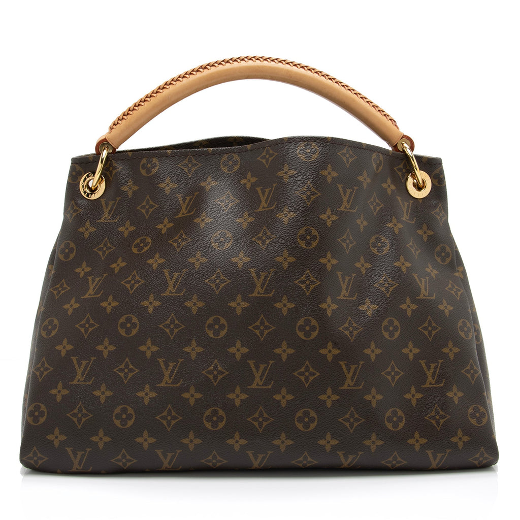 Louis Vuitton Monogram Canvas Artsy MM Shoulder Bag (SHF-23556)