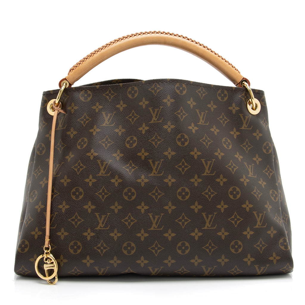 Louis Vuitton Monogram Canvas Artsy MM Shoulder Bag (SHF-23556)
