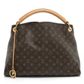 Louis Vuitton Monogram Canvas Artsy MM Shoulder Bag (SHF-23556)