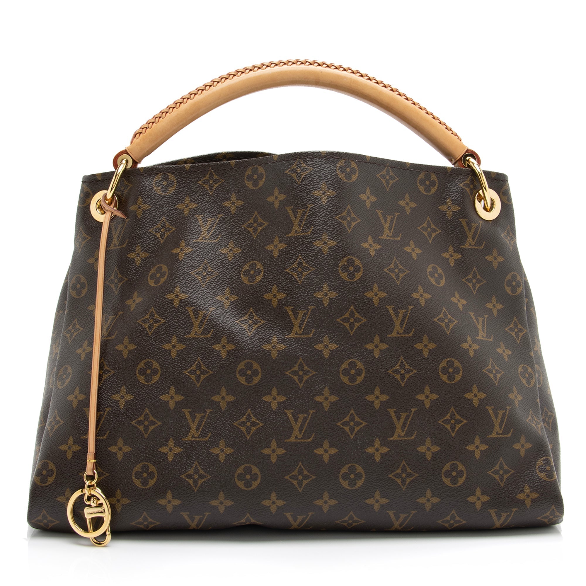 Louis Vuitton Monogram Canvas Artsy MM Shoulder Bag (SHF-23556)