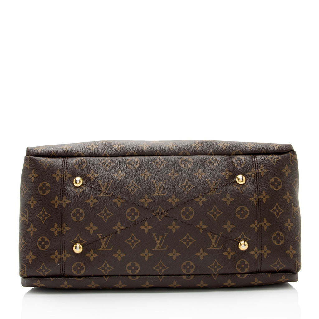 Louis Vuitton Monogram Canvas Artsy MM Shoulder Bag (SHF-RXUc2v)