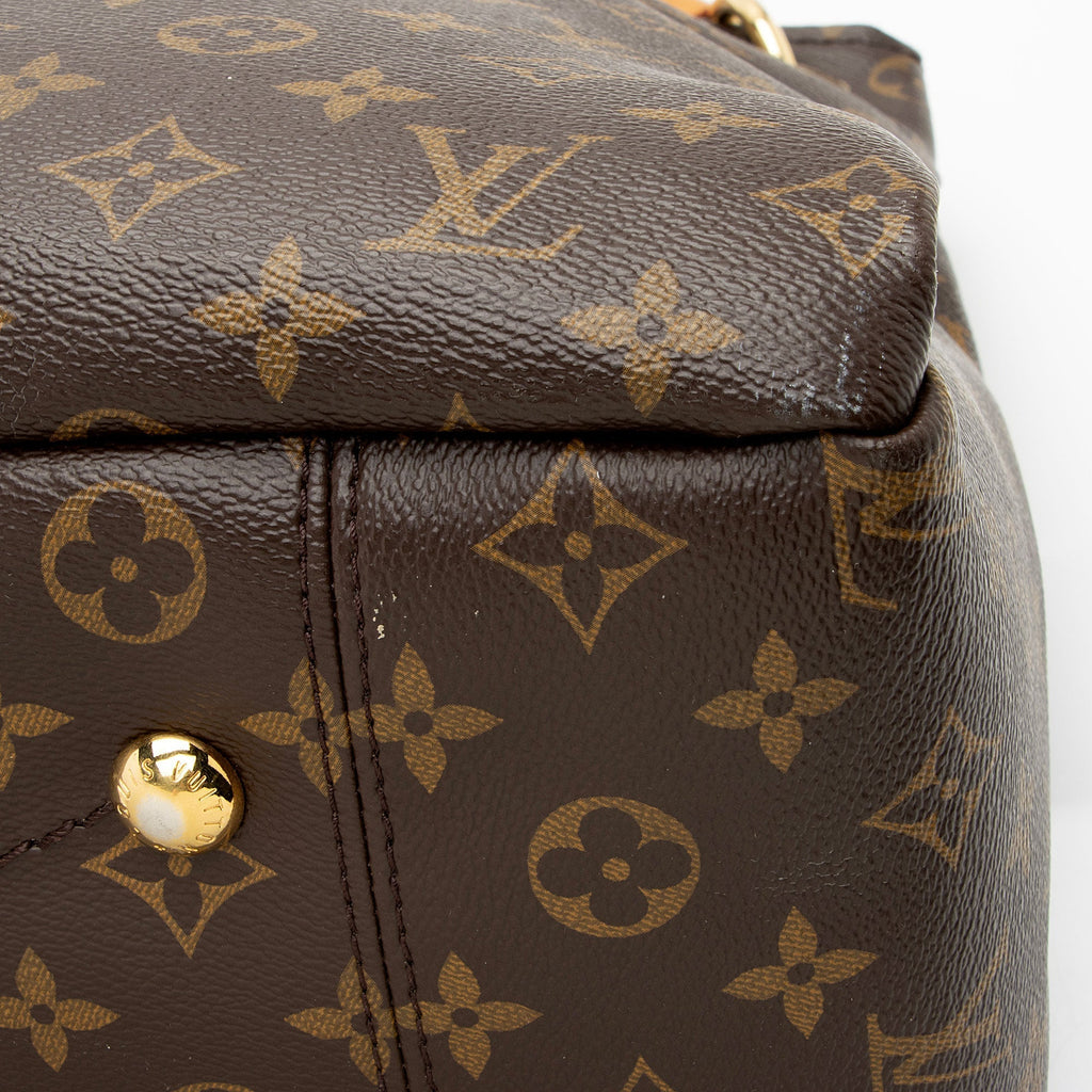 Louis Vuitton Monogram Canvas Artsy MM Shoulder Bag (SHF-RXUc2v)
