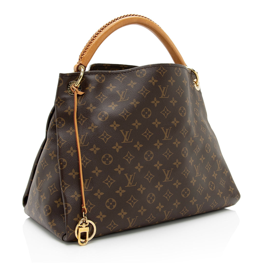Louis Vuitton Monogram Canvas Artsy MM Shoulder Bag (SHF-RXUc2v)