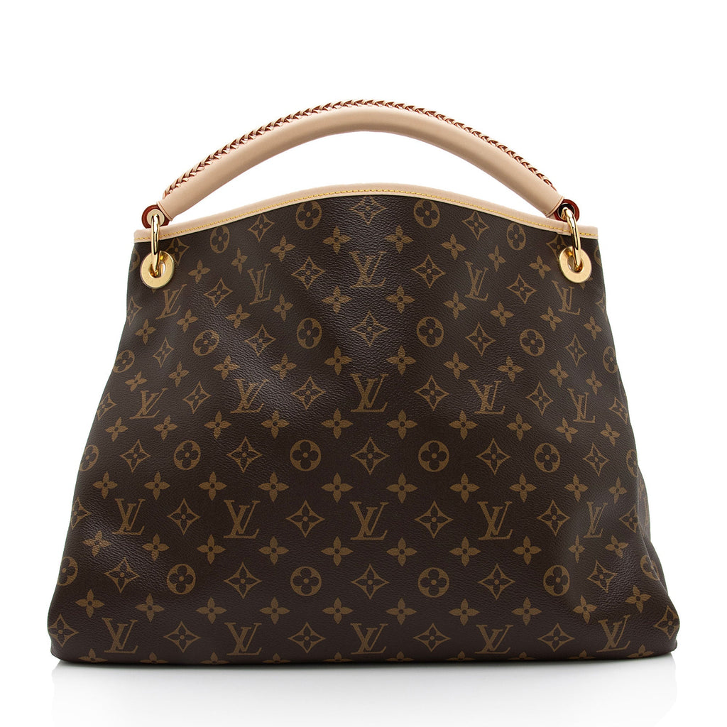 Louis Vuitton Monogram Canvas Artsy MM Shoulder Bag (SHF-pQrBmv)