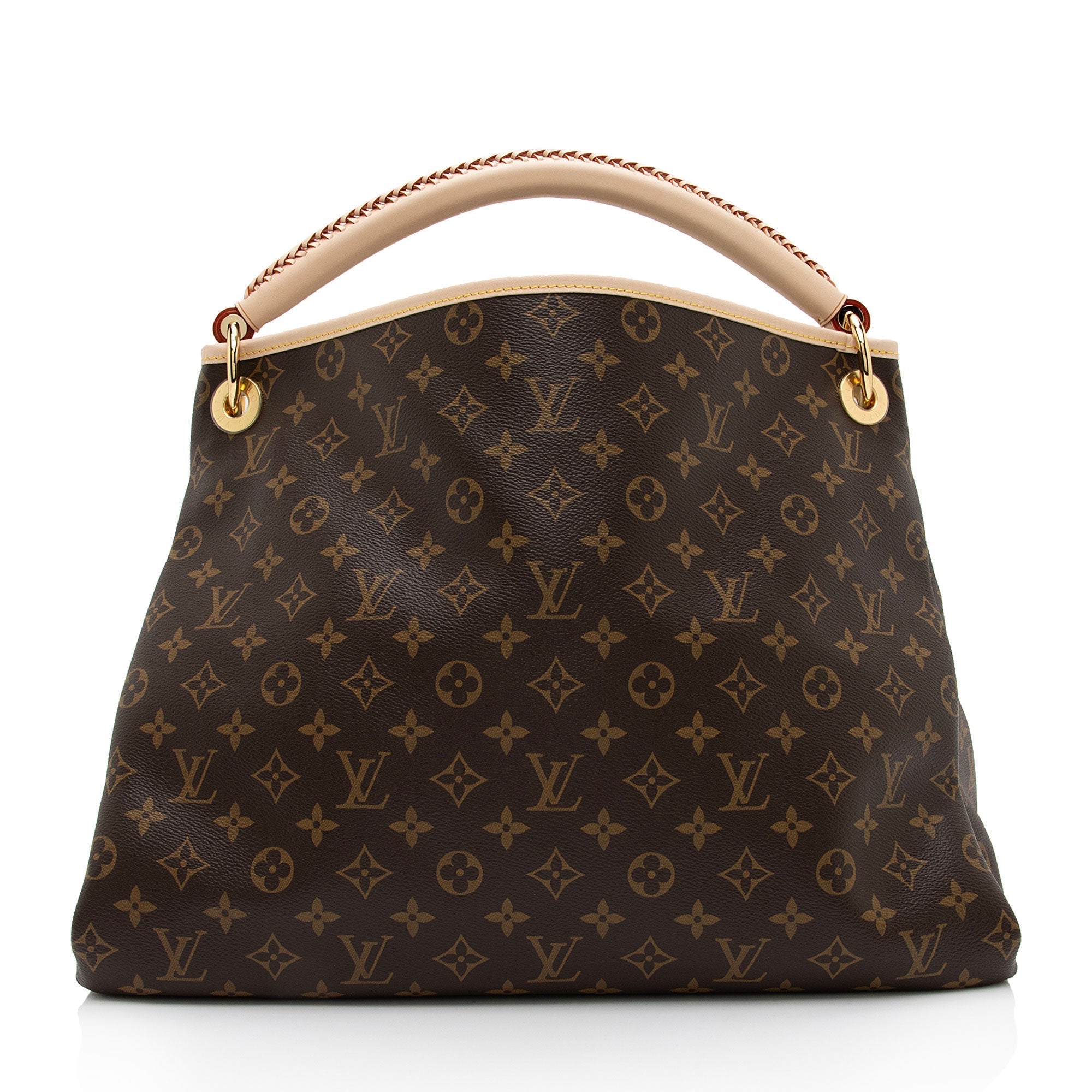Louis Vuitton Monogram Canvas Artsy MM Shoulder Bag (SHF-pQrBmv)
