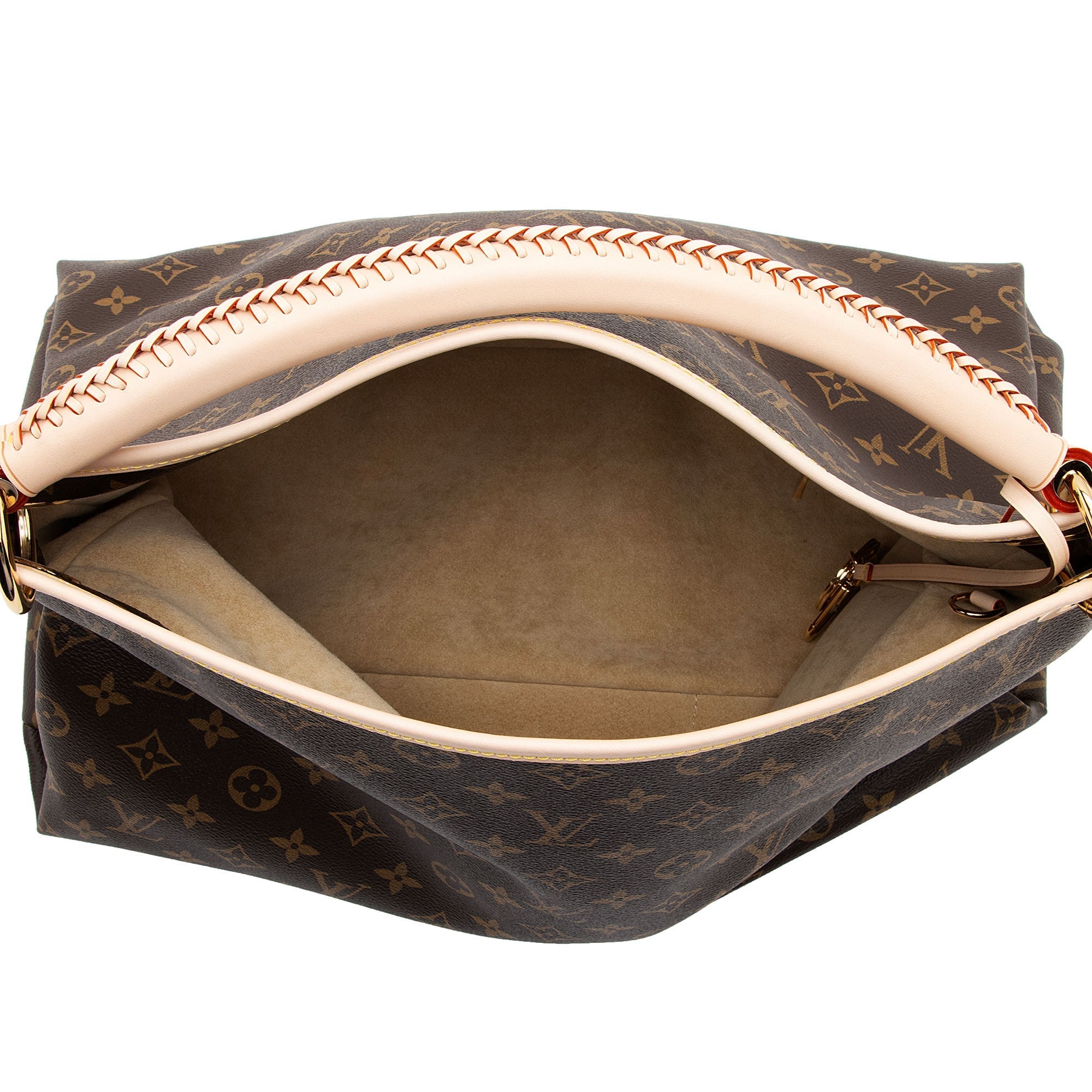 Louis Vuitton Monogram Canvas Artsy MM Shoulder Bag (SHF-pQrBmv)