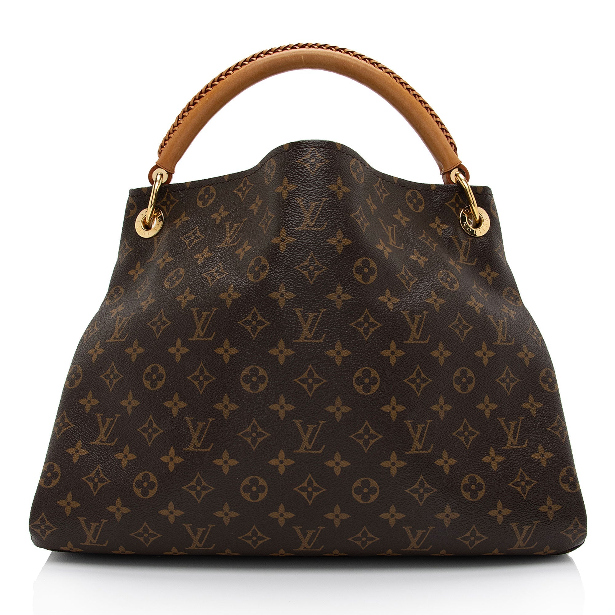 Louis Vuitton Monogram Canvas Artsy MM Shoulder Bag (SHF-Lla6Jn)
