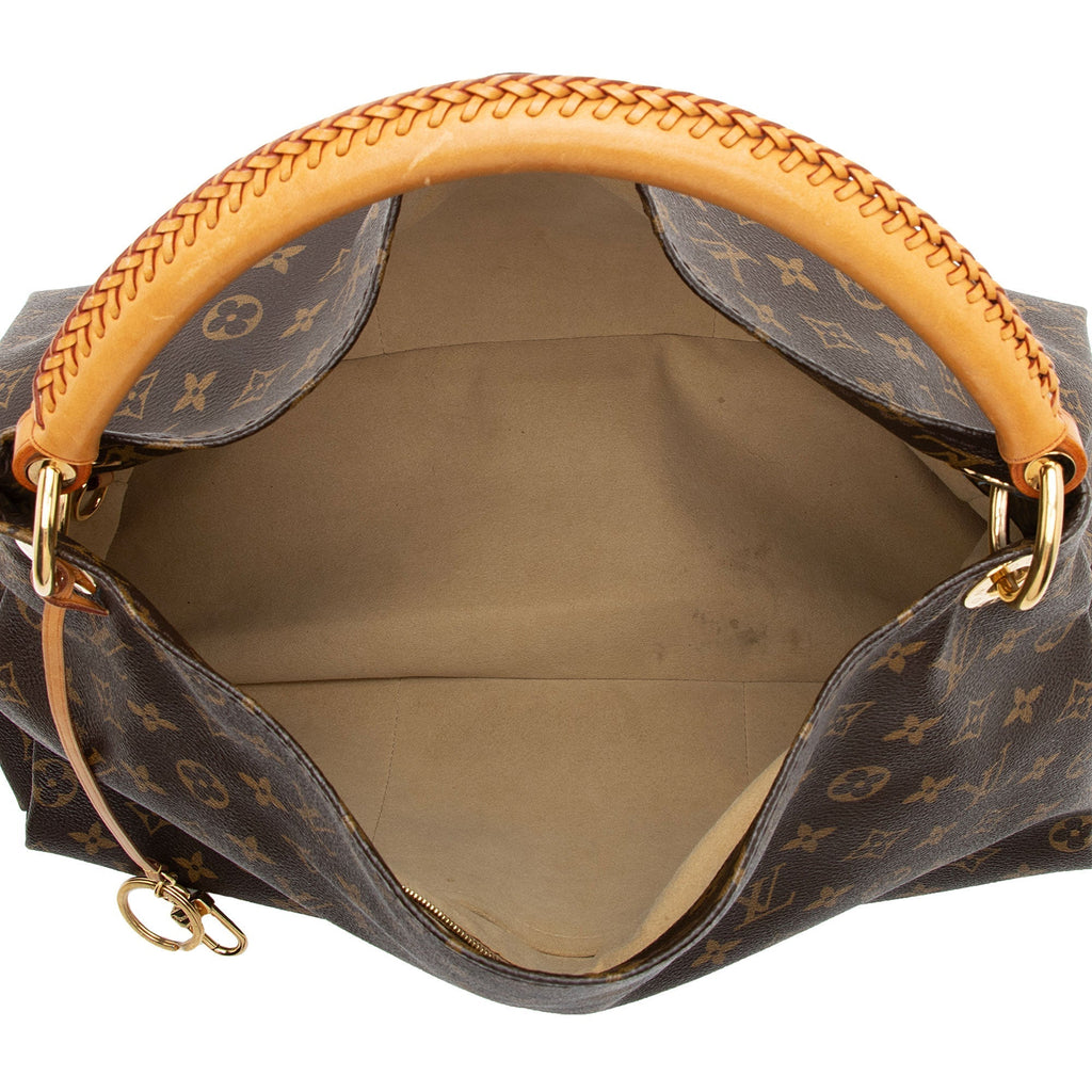Louis Vuitton Monogram Canvas Artsy MM Shoulder Bag (SHF-Lla6Jn)