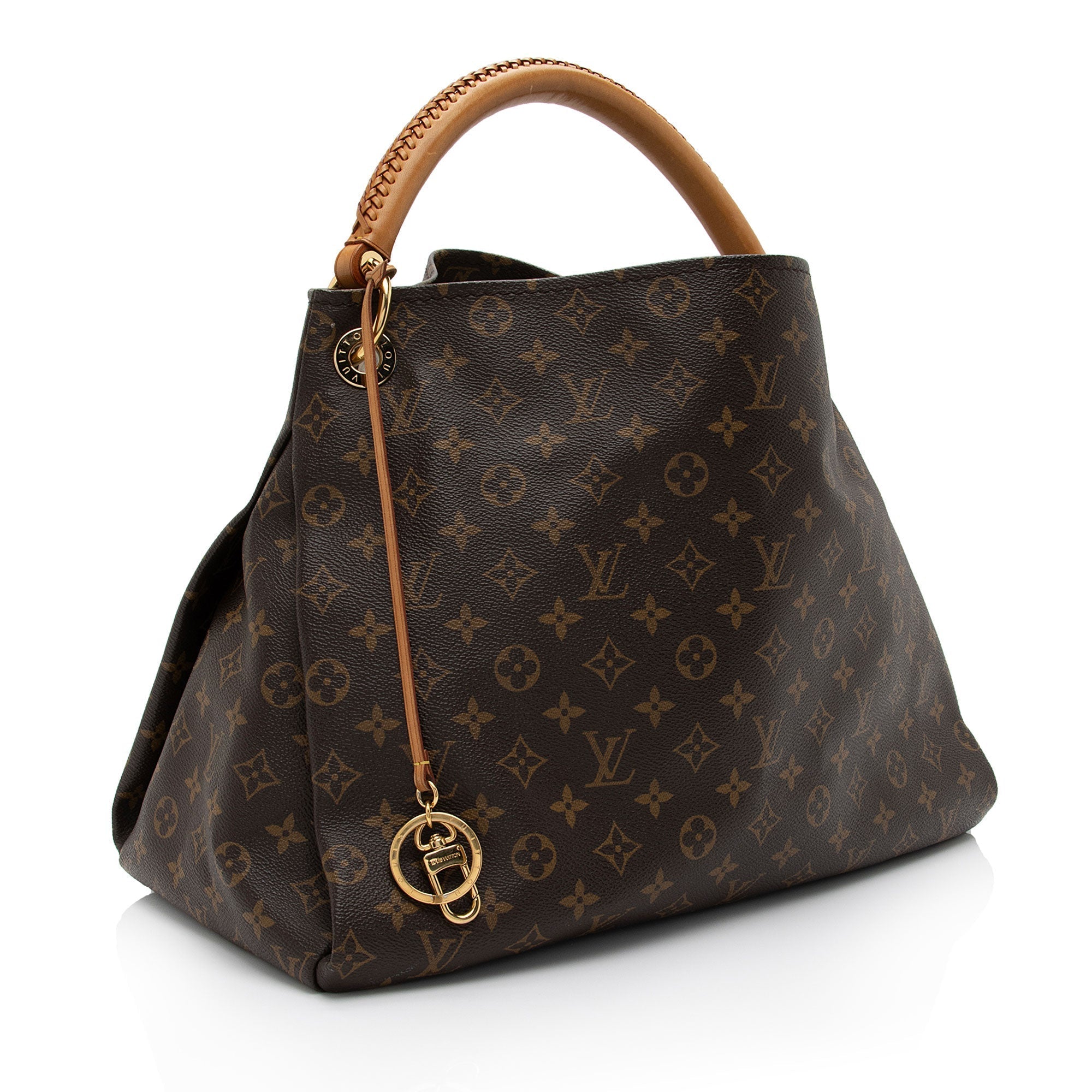 Louis Vuitton Monogram Canvas Artsy MM Shoulder Bag (SHF-Lla6Jn)