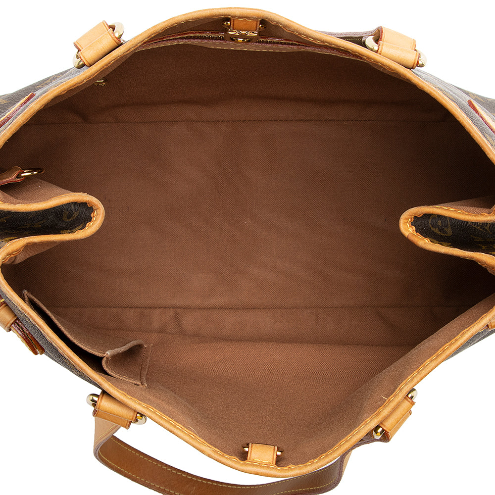 Louis Vuitton Monogram Canvas Batignolles Horizontal Tote (SHF-21273)