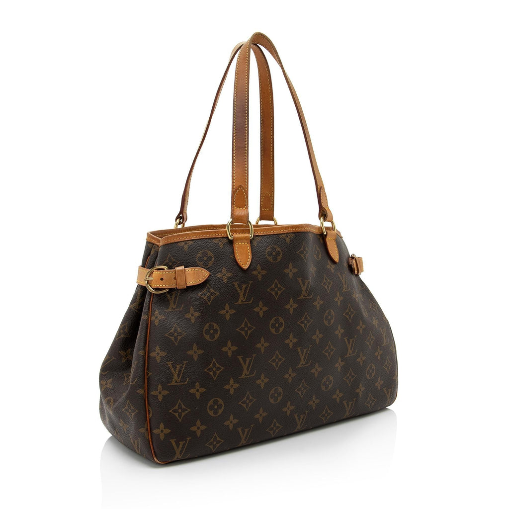 Louis Vuitton Monogram Canvas Batignolles Horizontal Tote (SHF-Up4mUw)