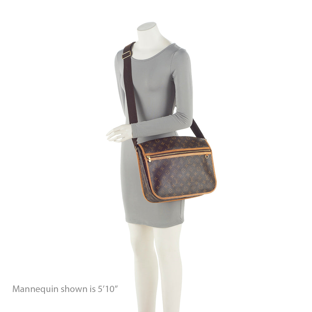 Louis Vuitton Monogram Canvas Bosphore GM Messenger Bag (SHF-21295)