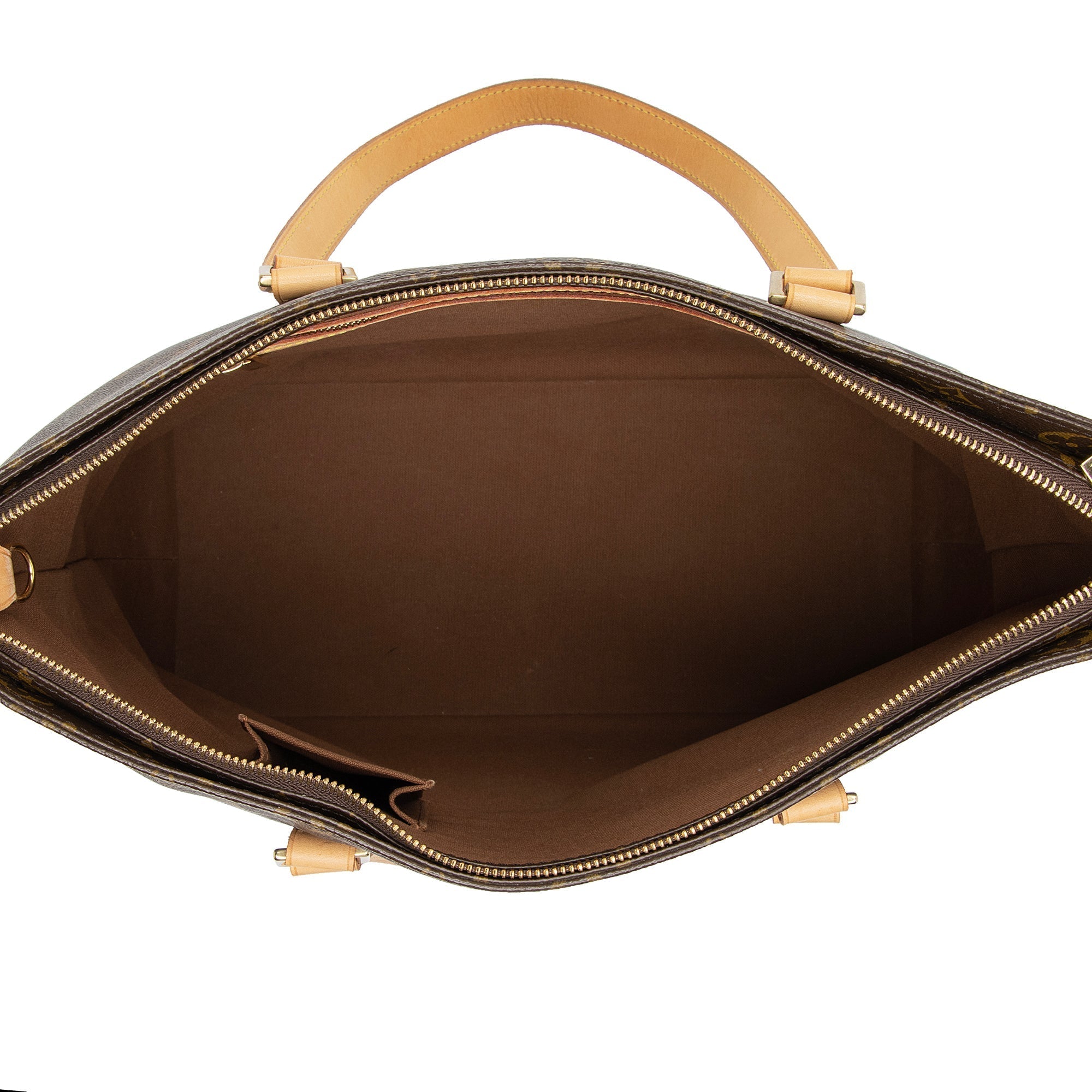 Louis Vuitton Monogram Canvas Cabas Mezzo Tote (SHF-3EPHi1)