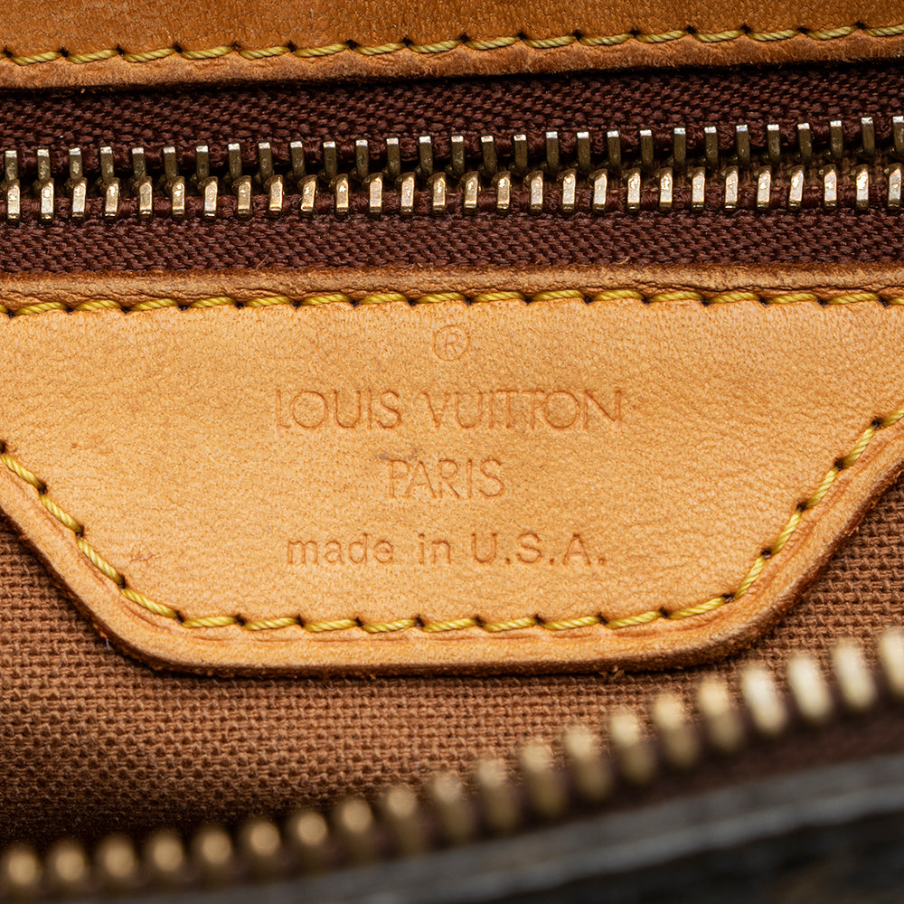 Louis Vuitton Monogram Canvas Cabas Piano Tote (SHF-21825)