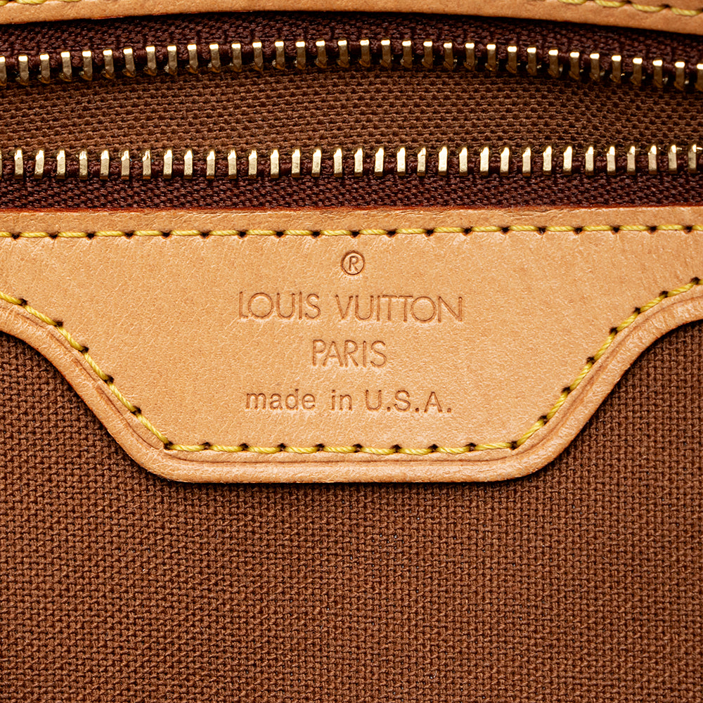 Louis Vuitton Monogram Canvas Cabas Piano Tote (SHF-so7ghT)