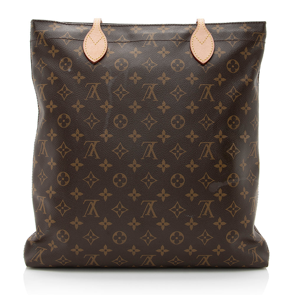 Louis Vuitton Monogram Canvas Carry It Tote (SHF-22024)