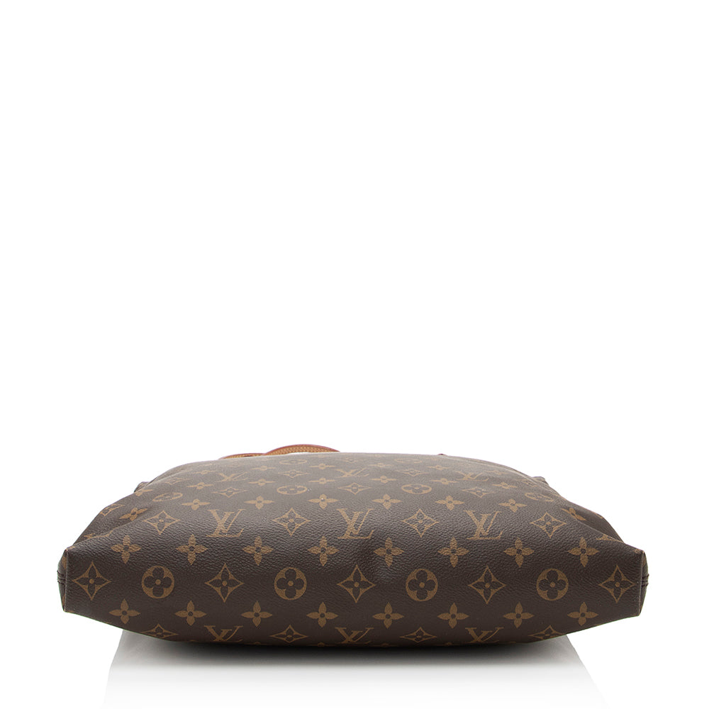Louis Vuitton Monogram Canvas Carry It Tote (SHF-22024)