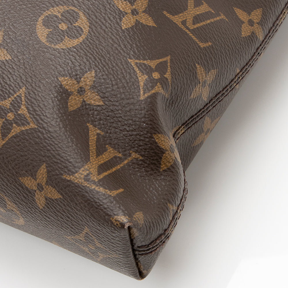 Louis Vuitton Monogram Canvas Carry It Tote (SHF-22024)
